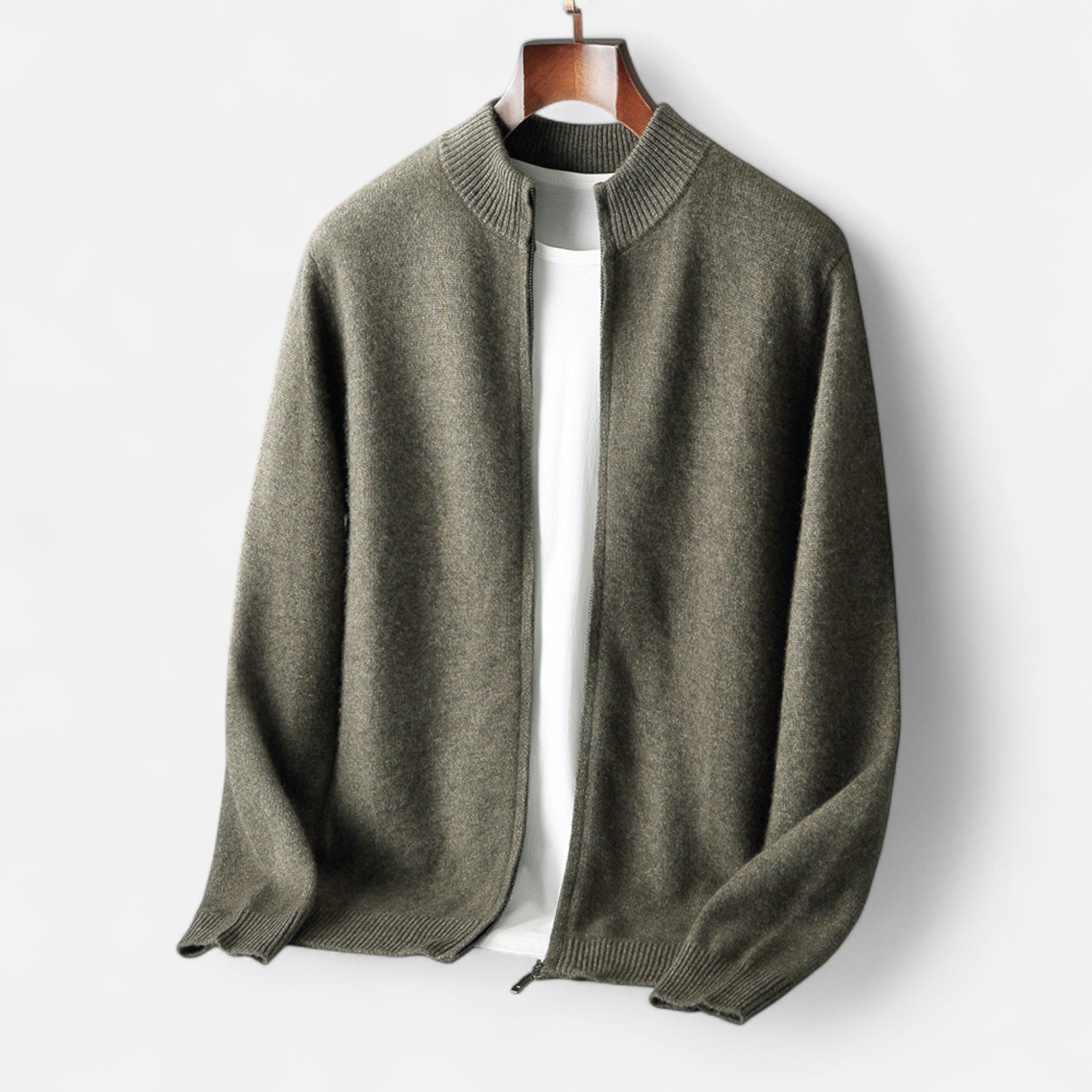 Chardon | Men’s Wool Knit Collar Sweater