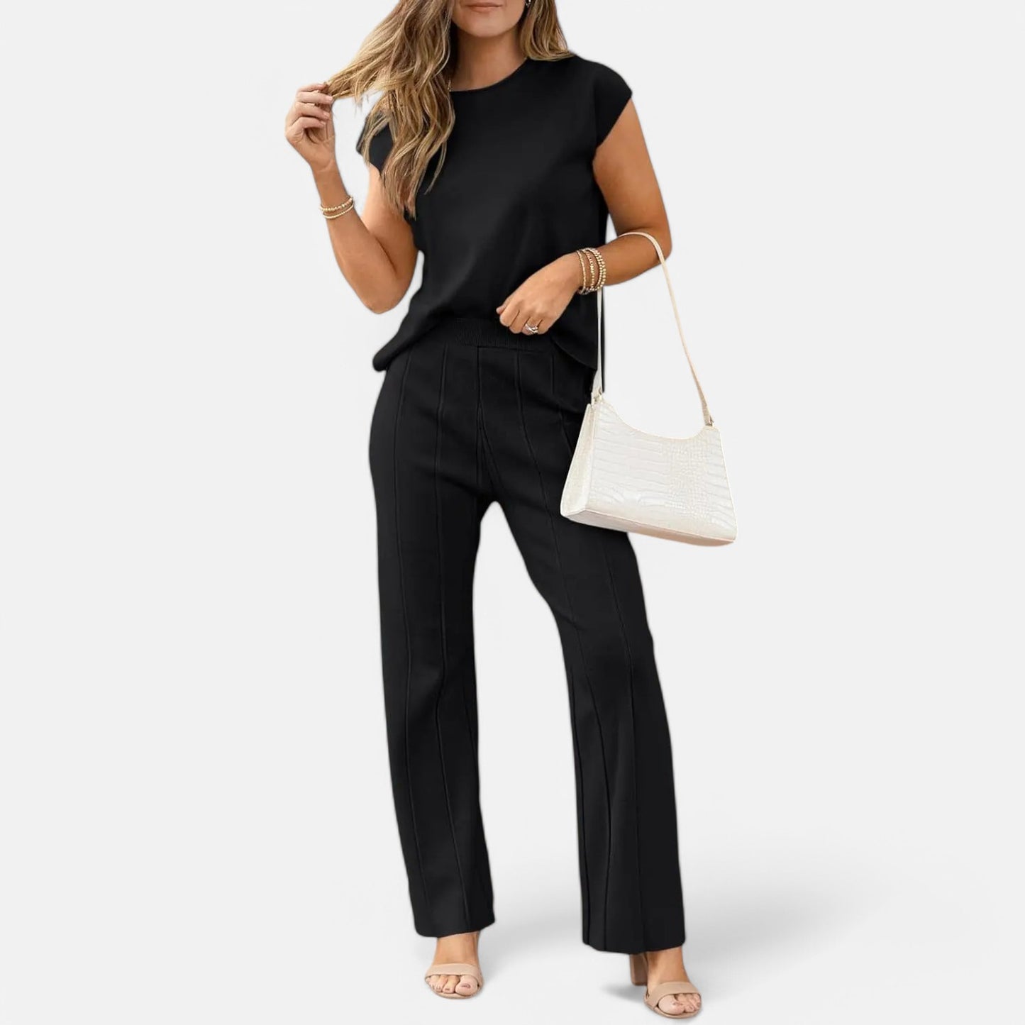 Chardon | Women’s Knit Set – Cool, Minimal, Effortless