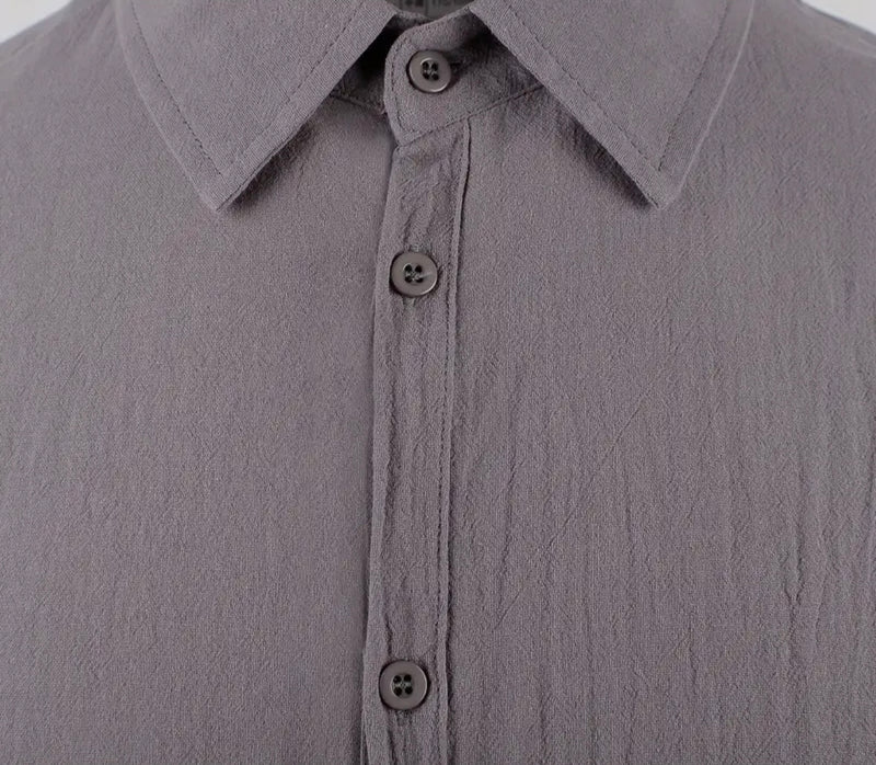 Chardon | Men’s Cotton-Linen Shirt – Easy, Timeless, Autumn-Ready
