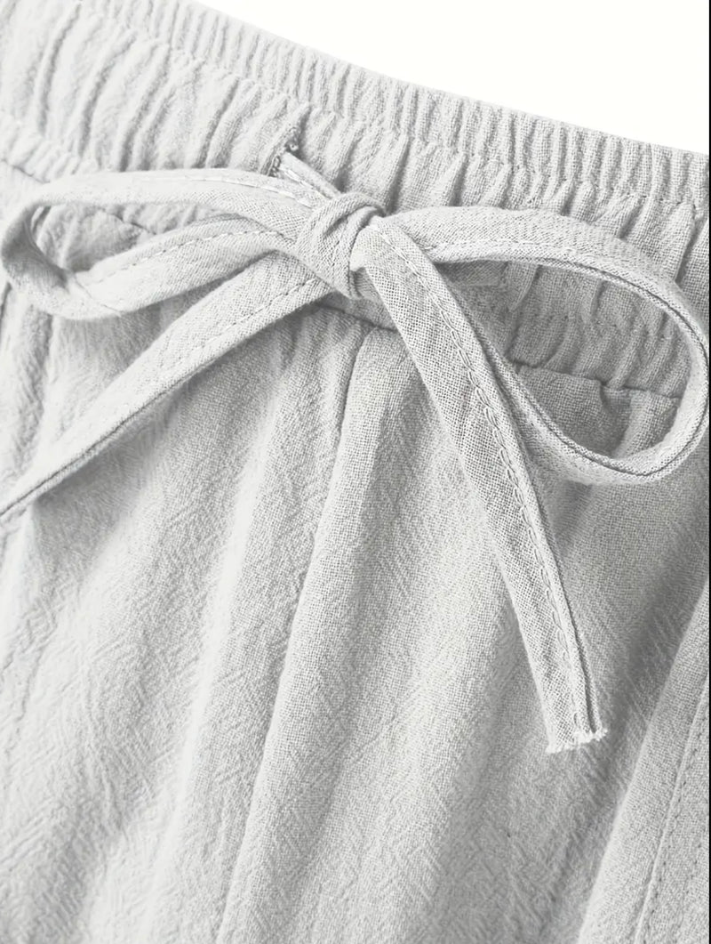 Chardon | Men’s Linen-Cotton Shorts – Light, Cool, Refined
