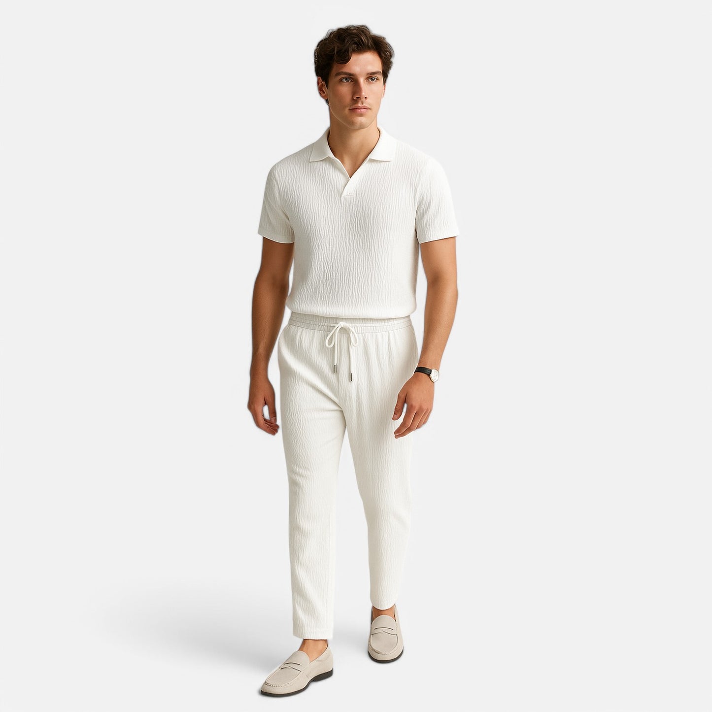 Chardon | Men’s Ice Linen Set – Cool, Light, Laid-back