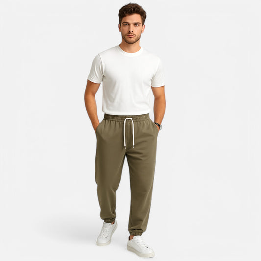 Chardon | Men’s Cotton Joggers – Relaxed, Smart, Everyday