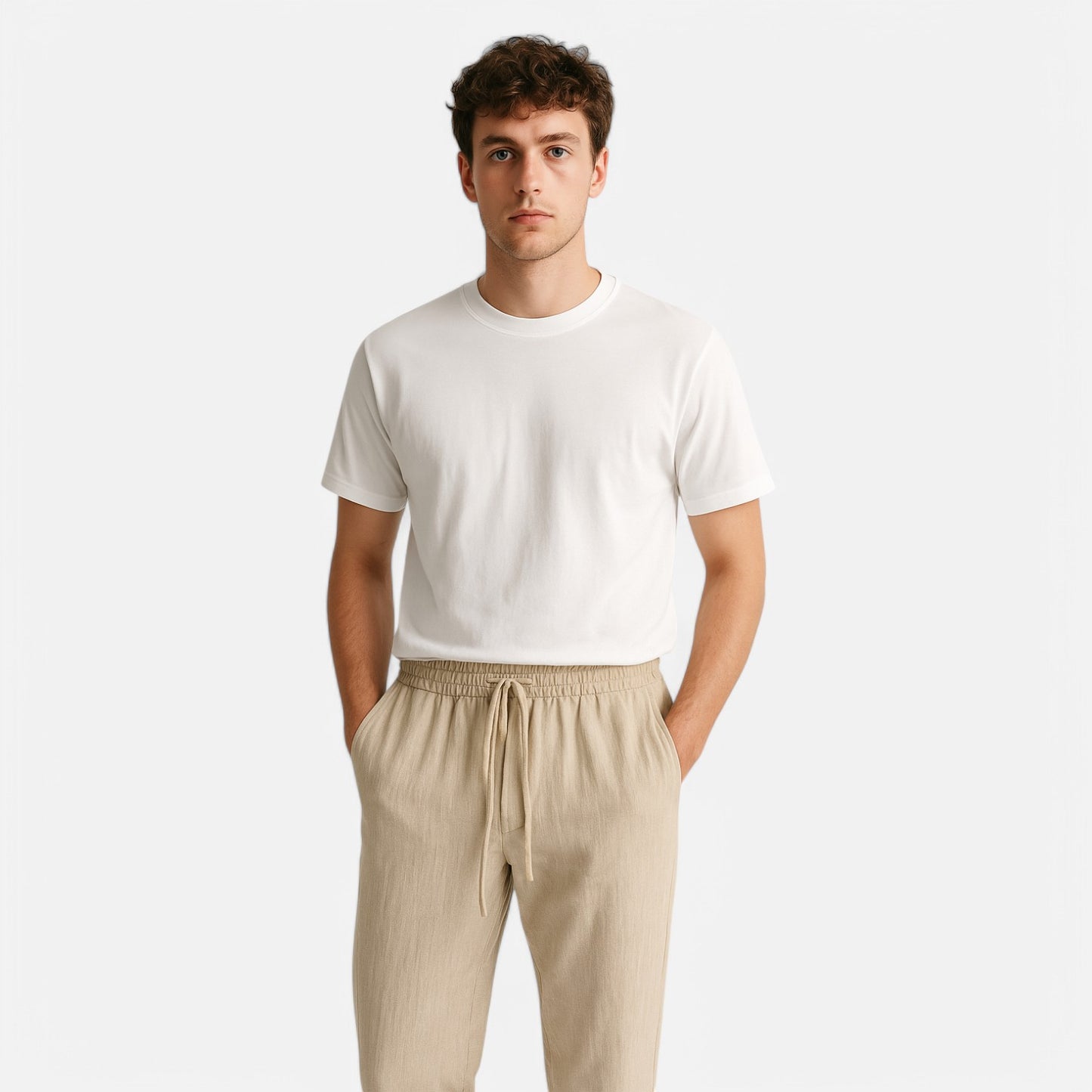 Chardon | Men’s Linen Trousers – Clean, Cool, Effortless