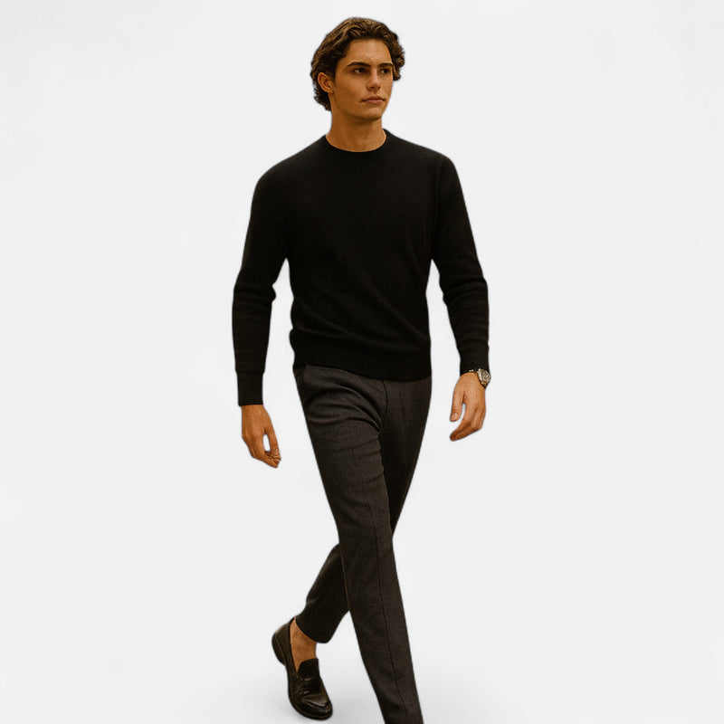Chardon | Men’s Half Collar Wool Sweater
