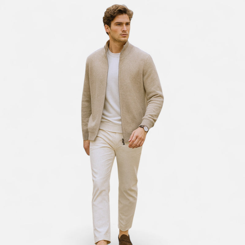 Chardon | Men’s Wool Knit Collar Sweater