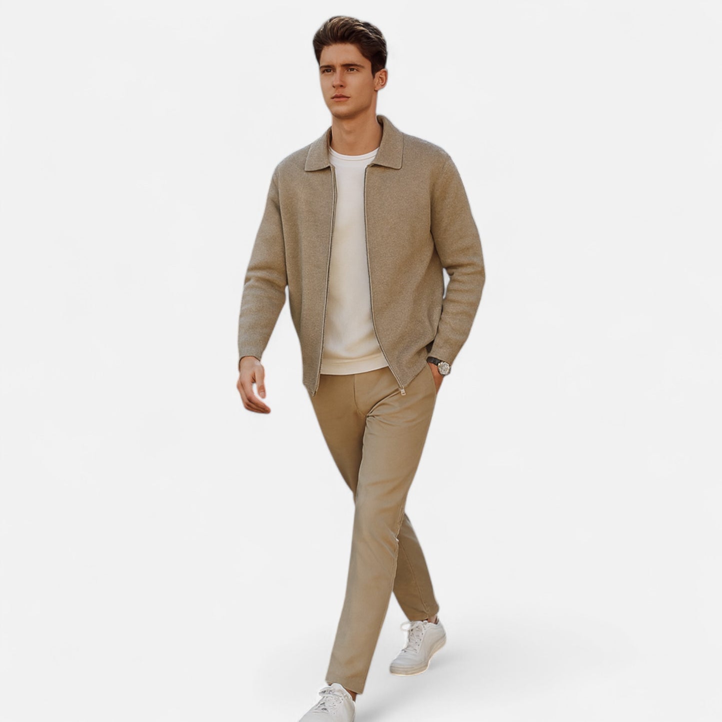 Chardon | Men’s Merino Wool Polo Sweater
