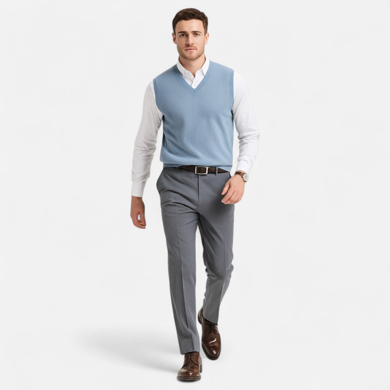 Chardon | Men’s Wool V-Neck Sweater Vest