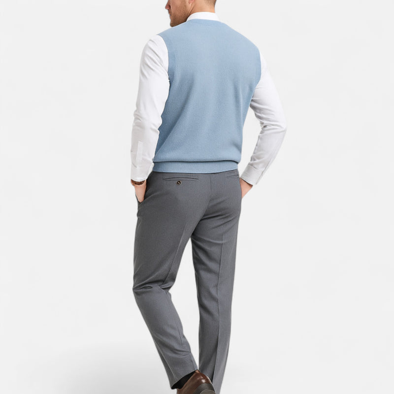 Chardon | Men’s Wool V-Neck Sweater Vest