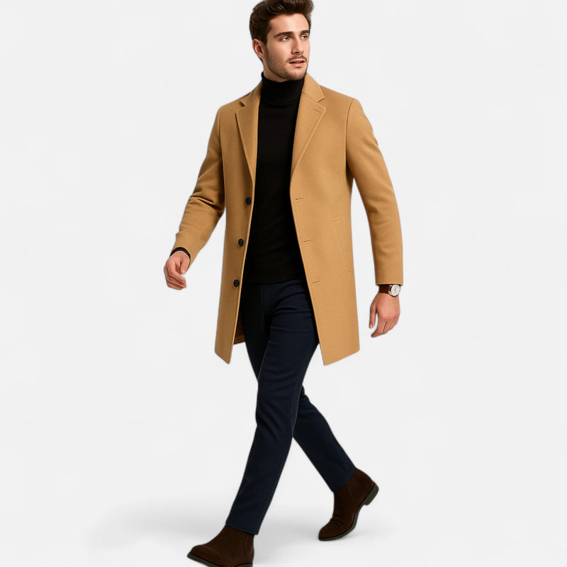 Chardon | Men’s Classic Mid-Length Trench Coat
