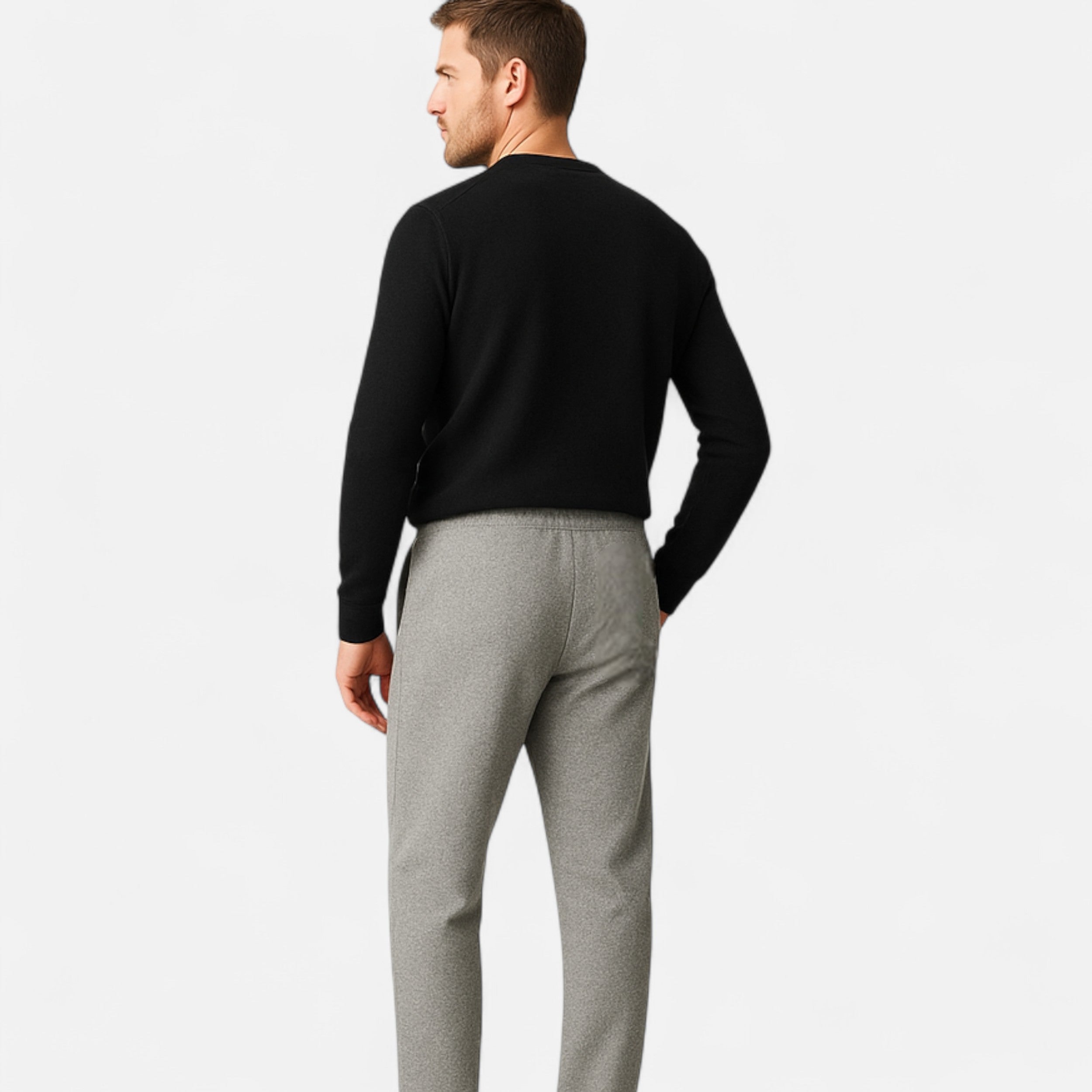Chardon | Men’s Wool High-Waist Trousers