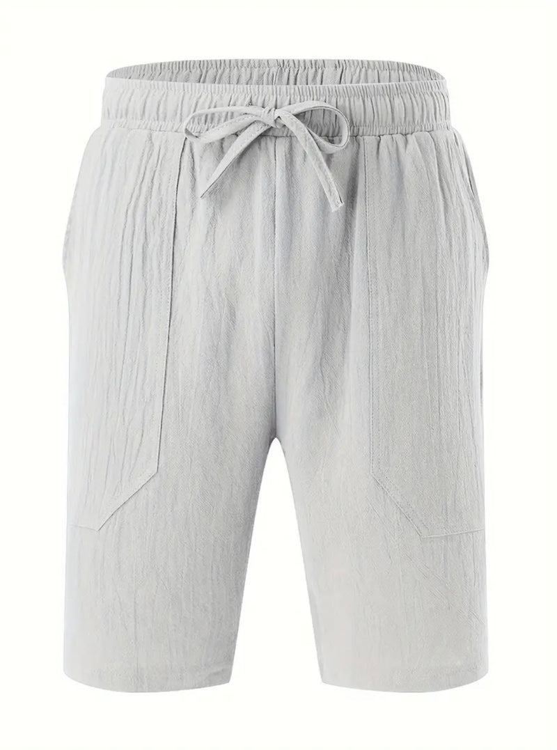 Chardon | Men’s Linen-Cotton Shorts – Light, Cool, Refined