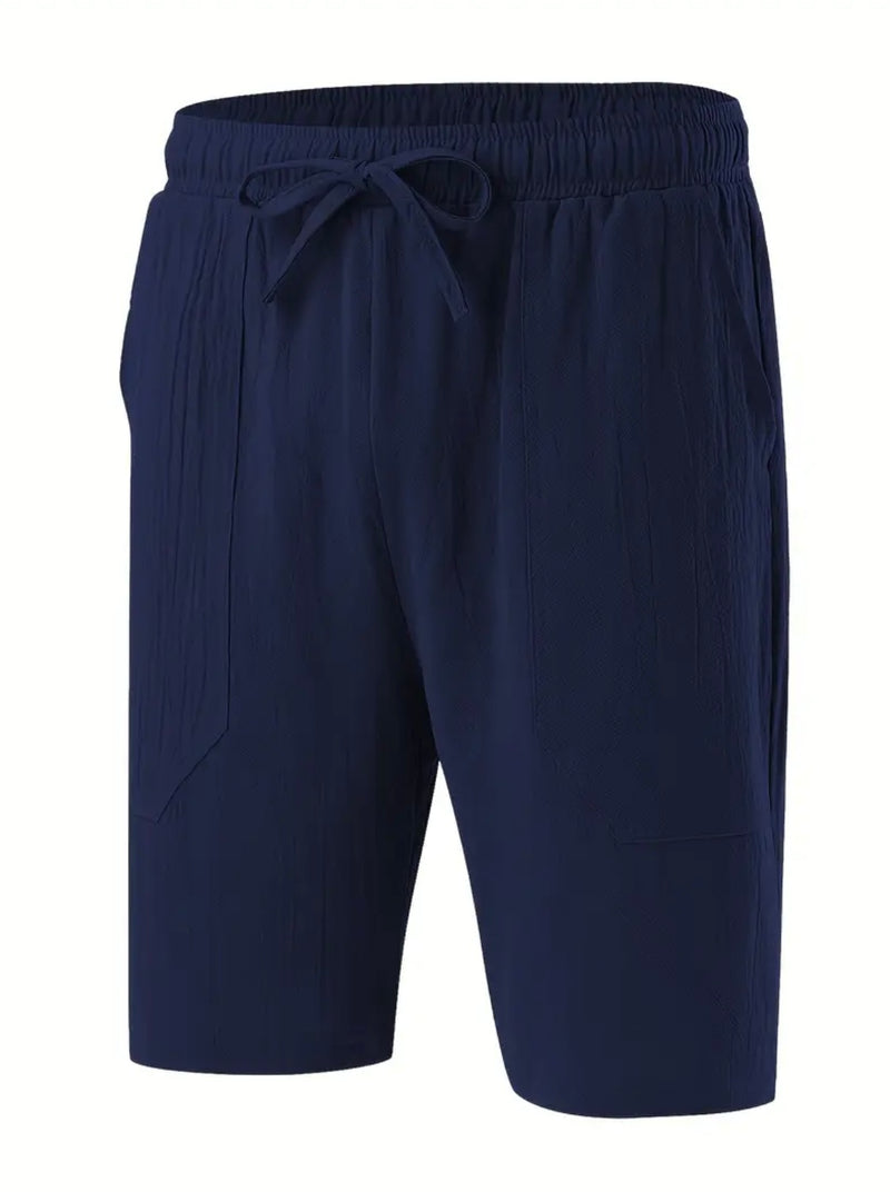 Chardon | Men’s Linen-Cotton Shorts – Light, Cool, Refined