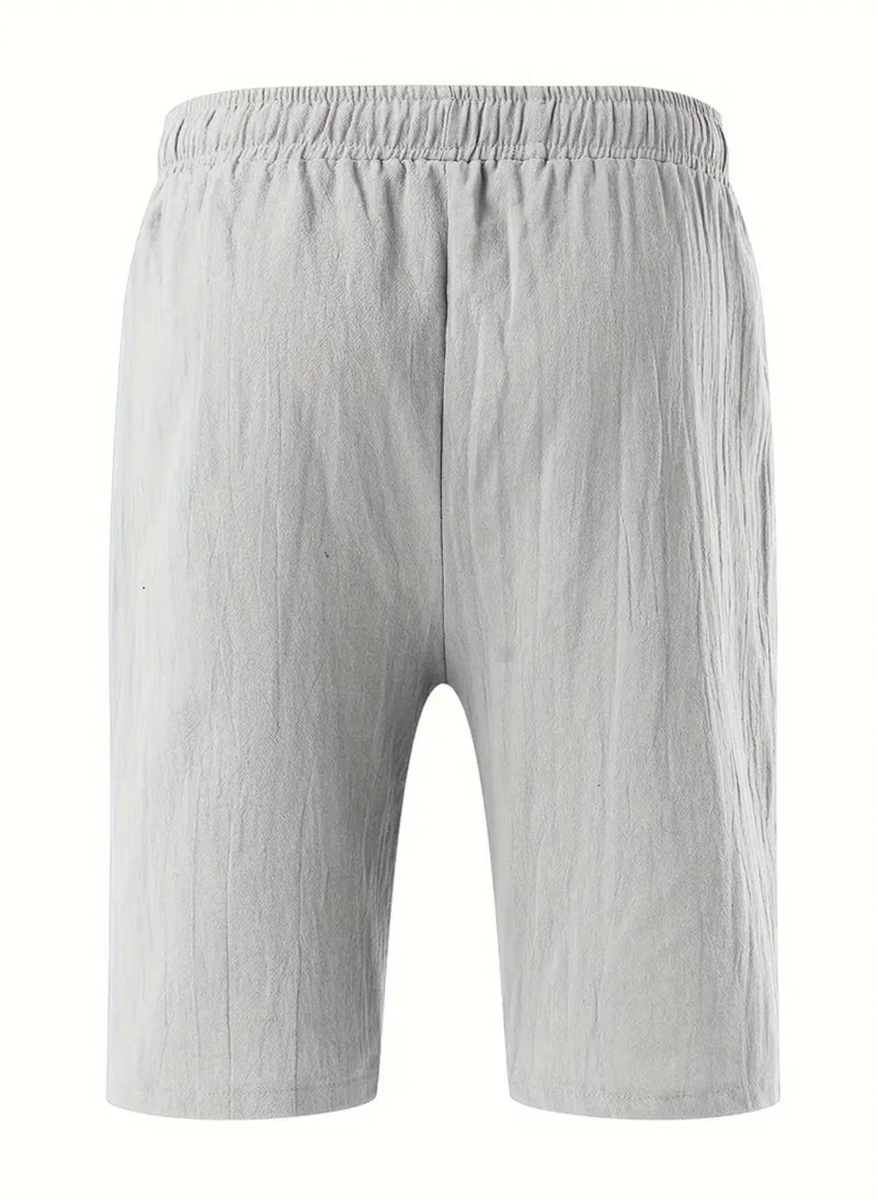 Chardon | Men’s Linen-Cotton Shorts – Light, Cool, Refined