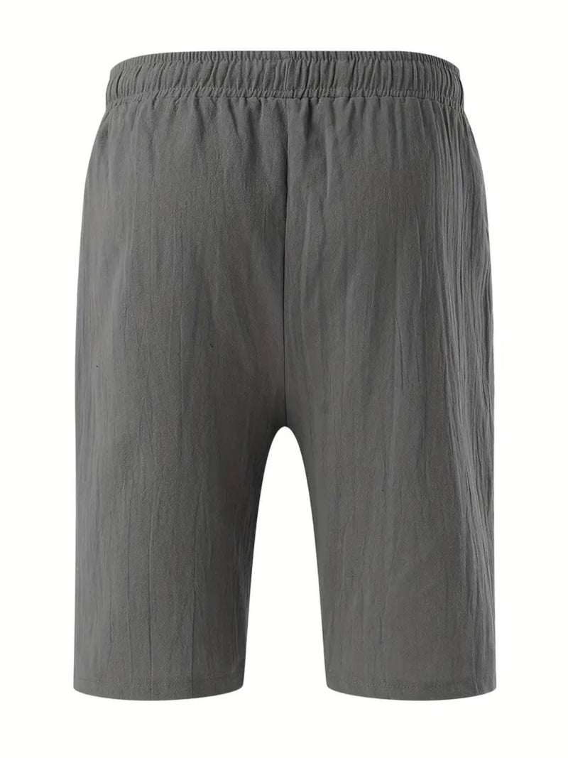 Chardon | Men’s Linen-Cotton Shorts – Light, Cool, Refined