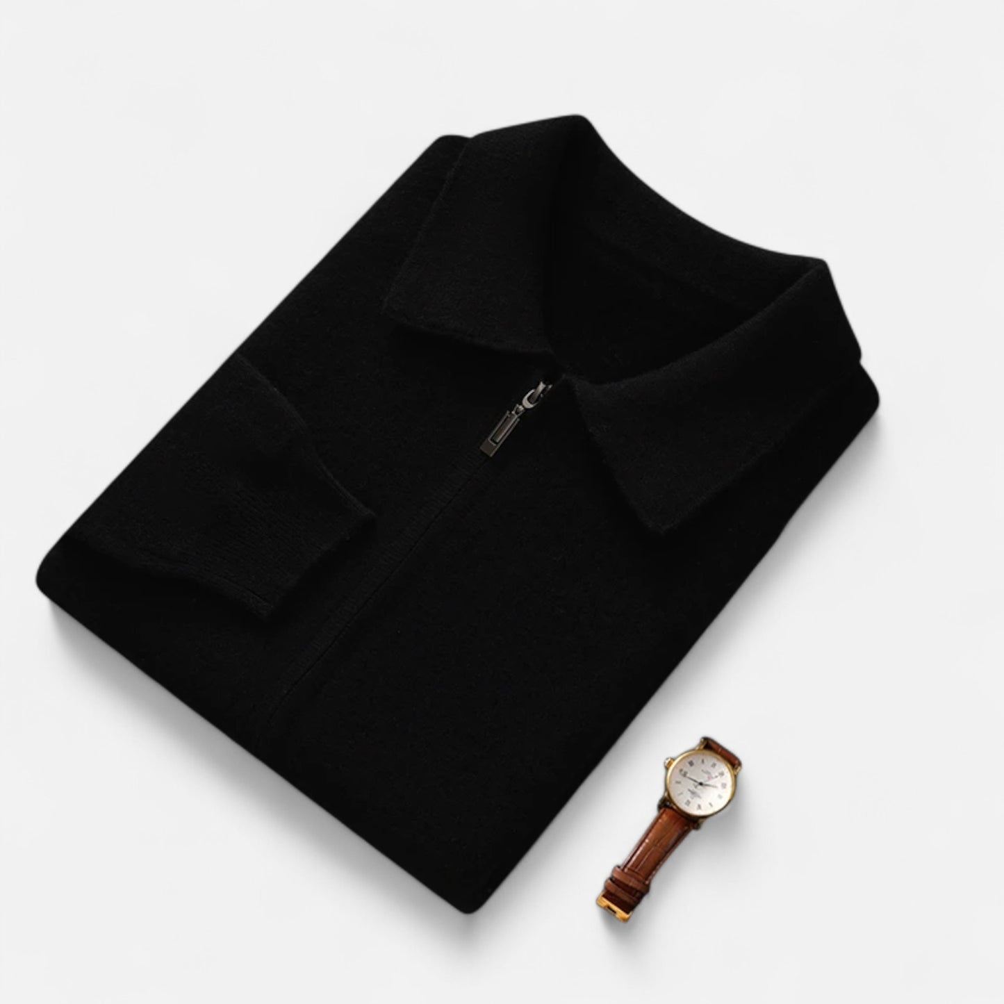 Chardon | Men’s Merino Wool Polo Sweater