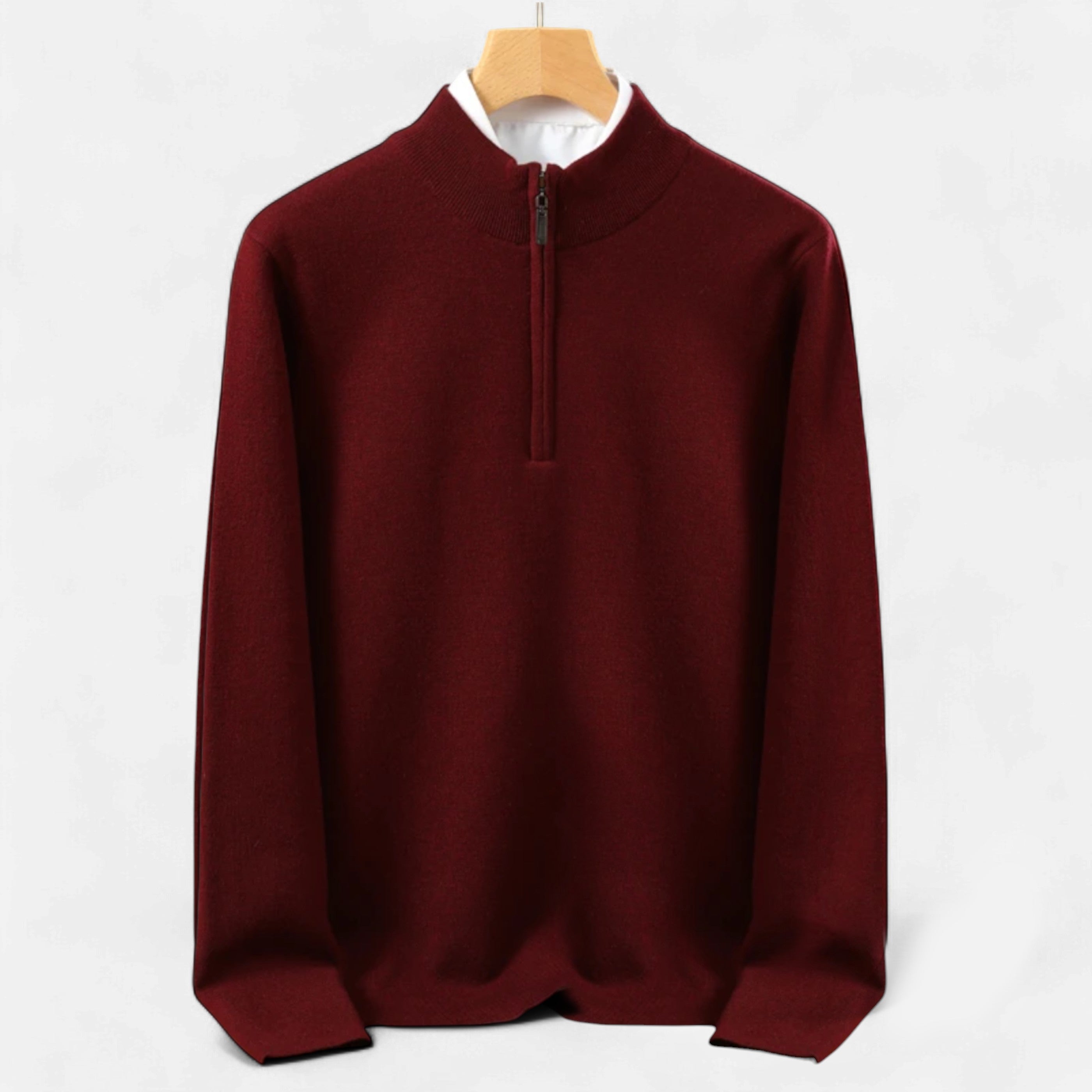 Chardon | Men’s Merino Wool Half-Zip Sweater