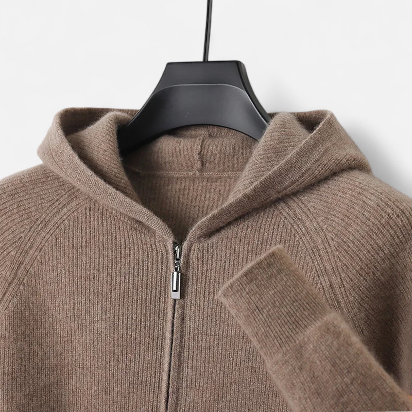Chardon | Men’s Merino Wool Hooded Zipper