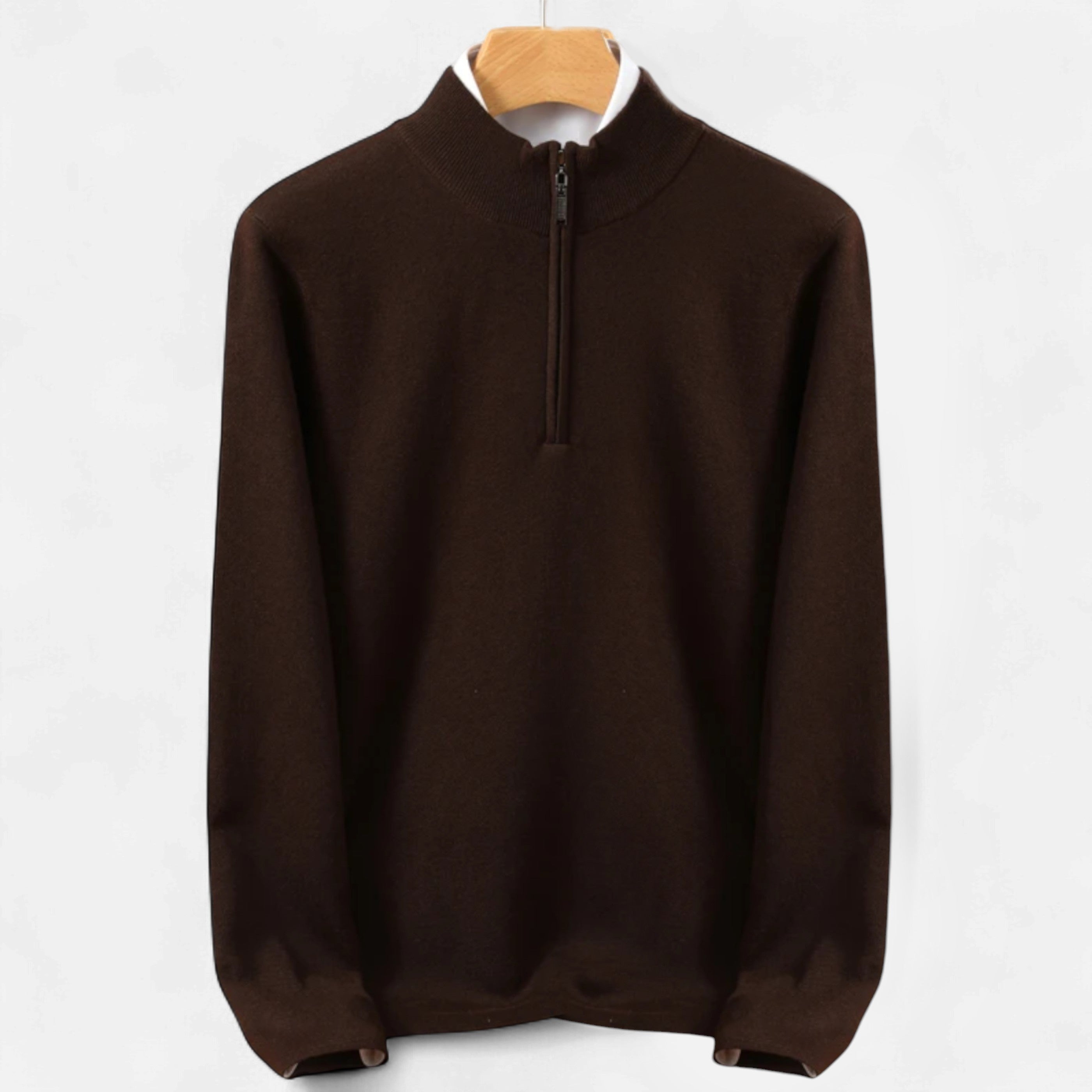 Chardon | Men’s Merino Wool Half-Zip Sweater
