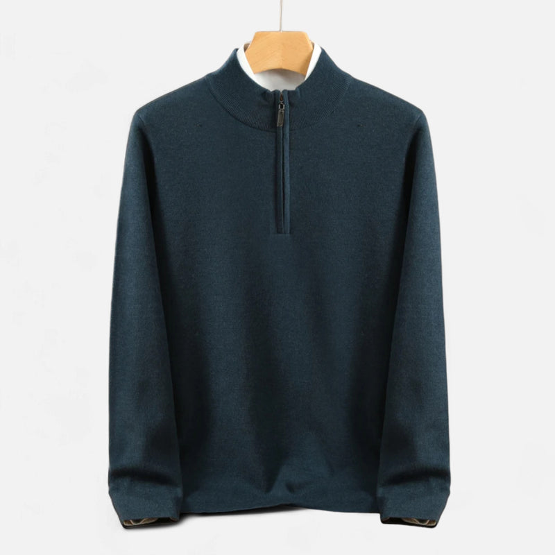 Chardon | Men’s Merino Wool Half-Zip Sweater