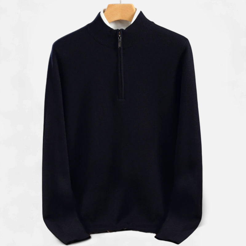 Chardon | Men’s Merino Wool Half-Zip Sweater