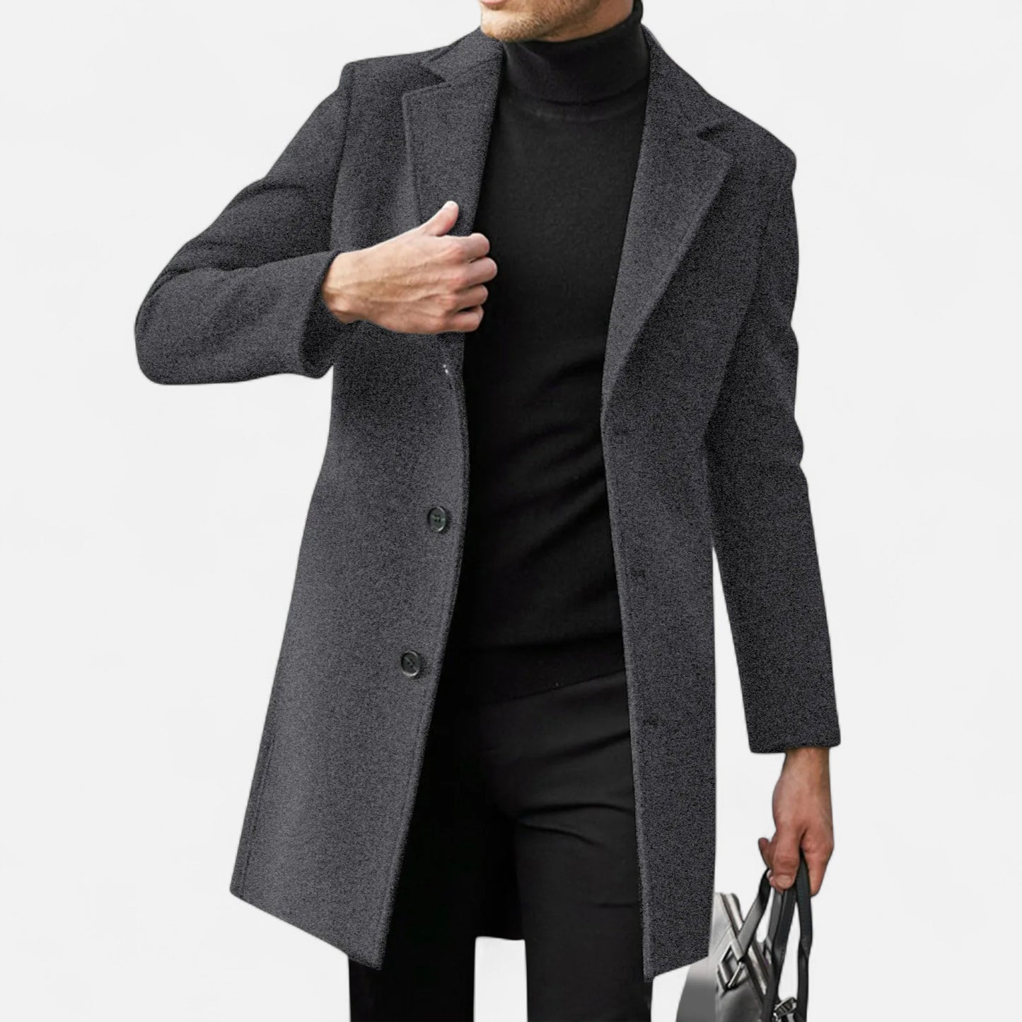 Chardon | Men’s Classic Mid-Length Trench Coat