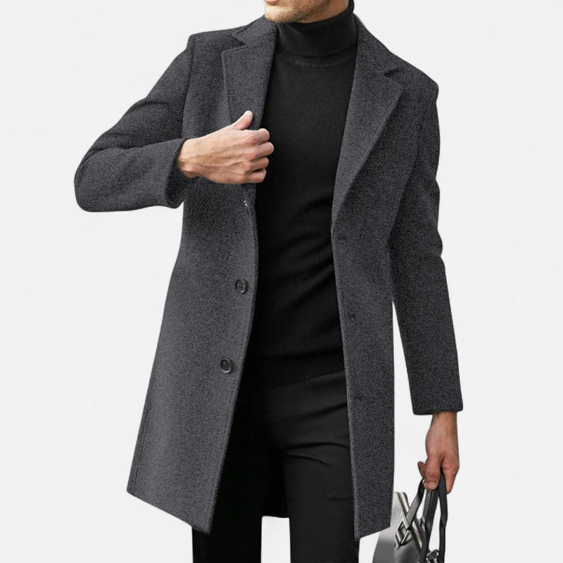 Chardon | Men’s Classic Mid-Length Trench Coat