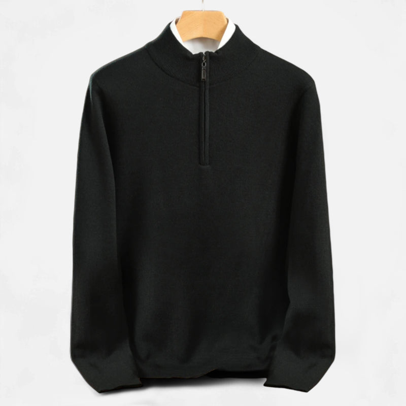 Chardon | Men’s Merino Wool Half-Zip Sweater