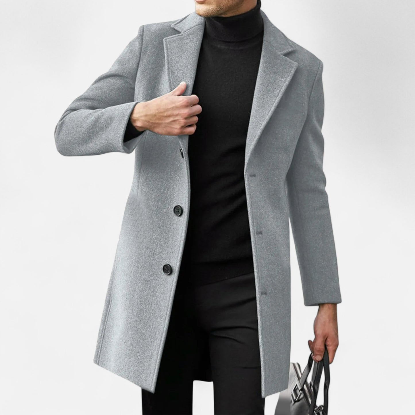 Chardon | Men’s Classic Mid-Length Trench Coat