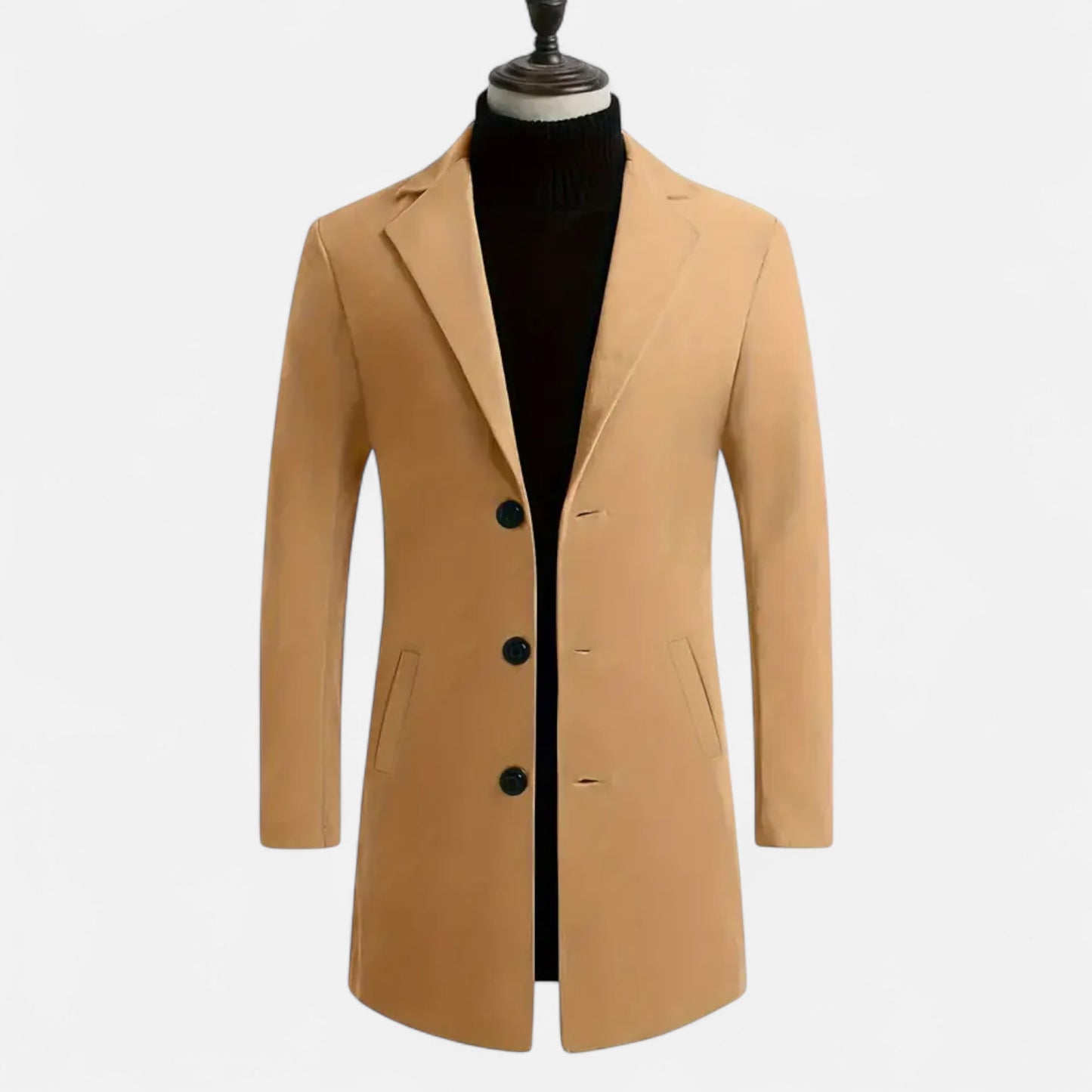 Chardon | Men’s Classic Mid-Length Trench Coat