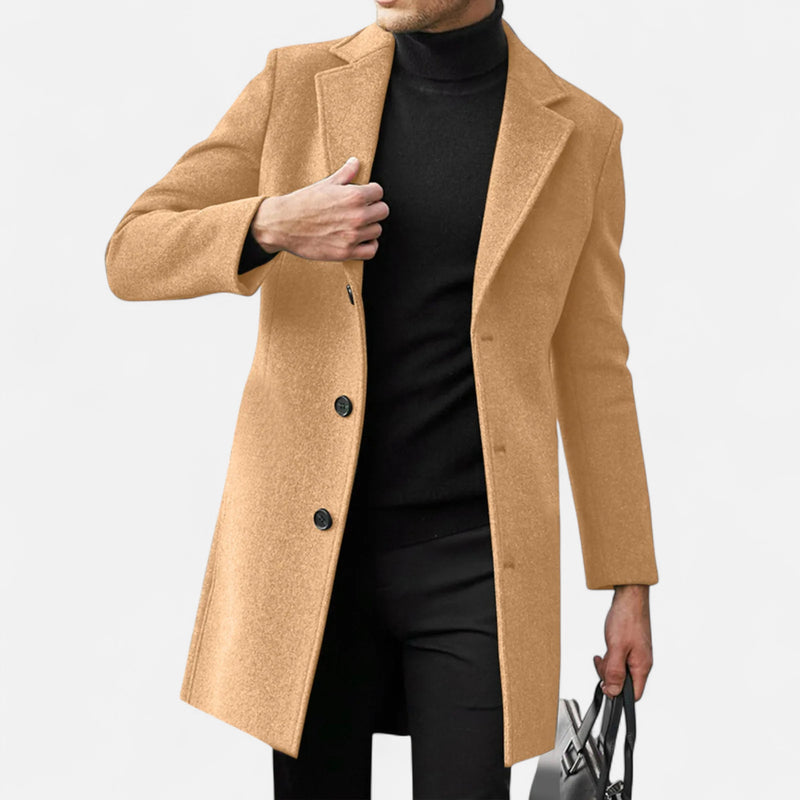 Chardon | Men’s Classic Mid-Length Trench Coat