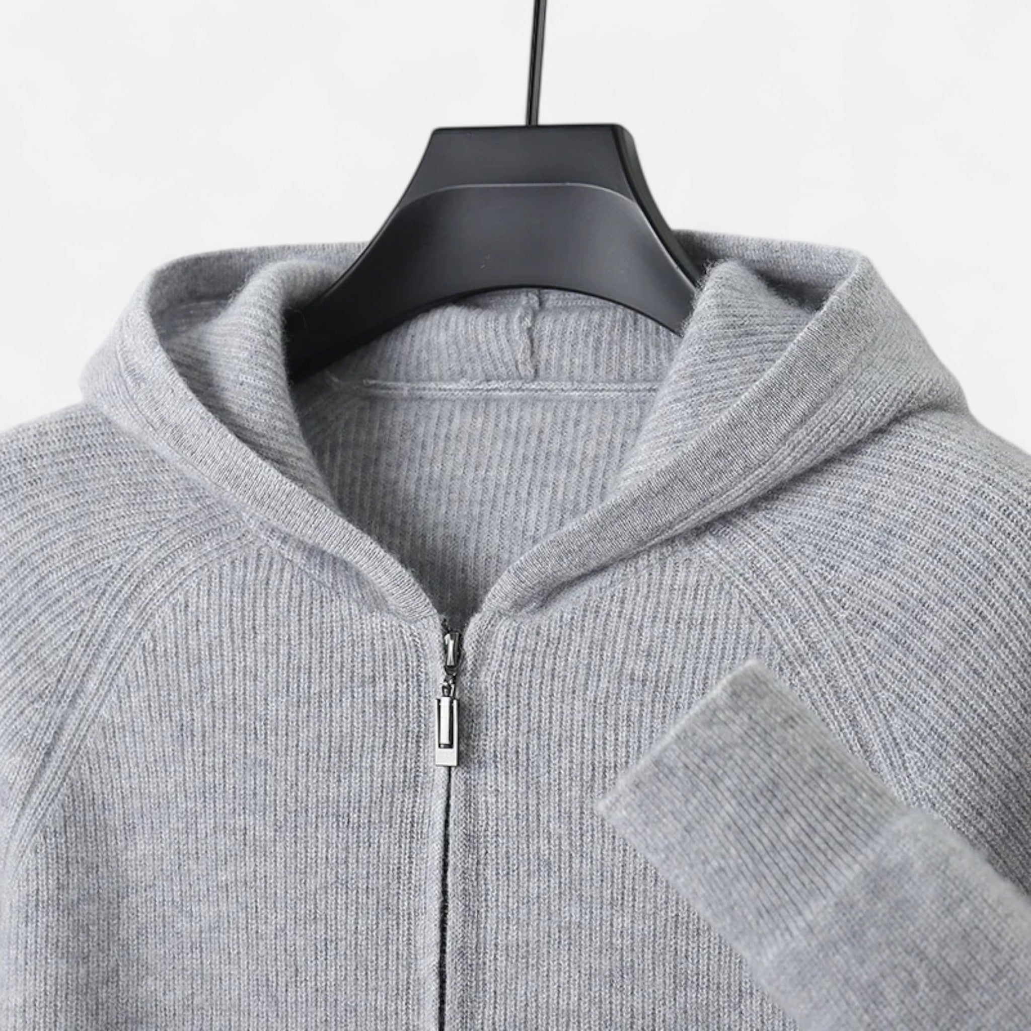 Chardon | Men’s Merino Wool Hooded Zipper