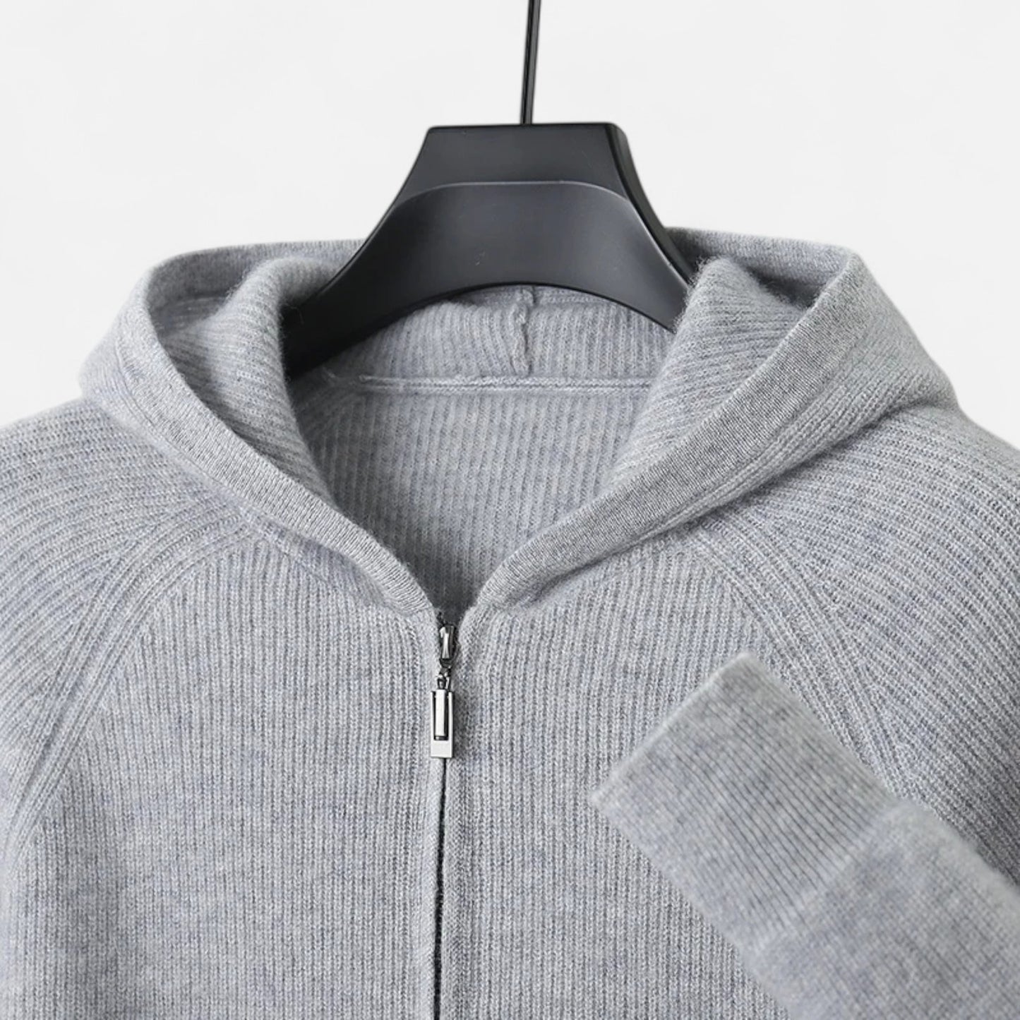 Chardon | Men’s Merino Wool Hooded Zipper
