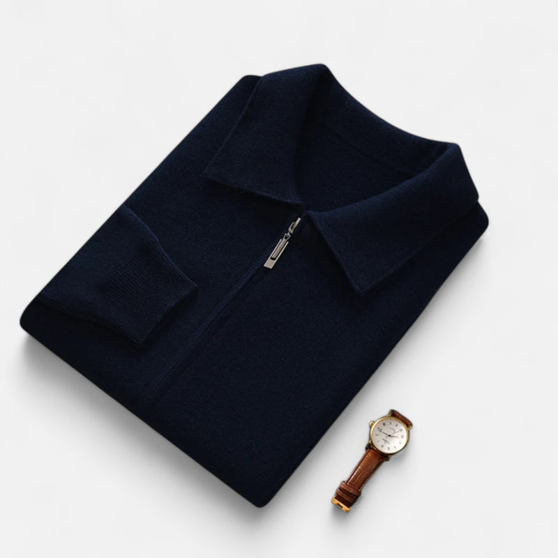 Chardon | Men’s Merino Wool Polo Sweater