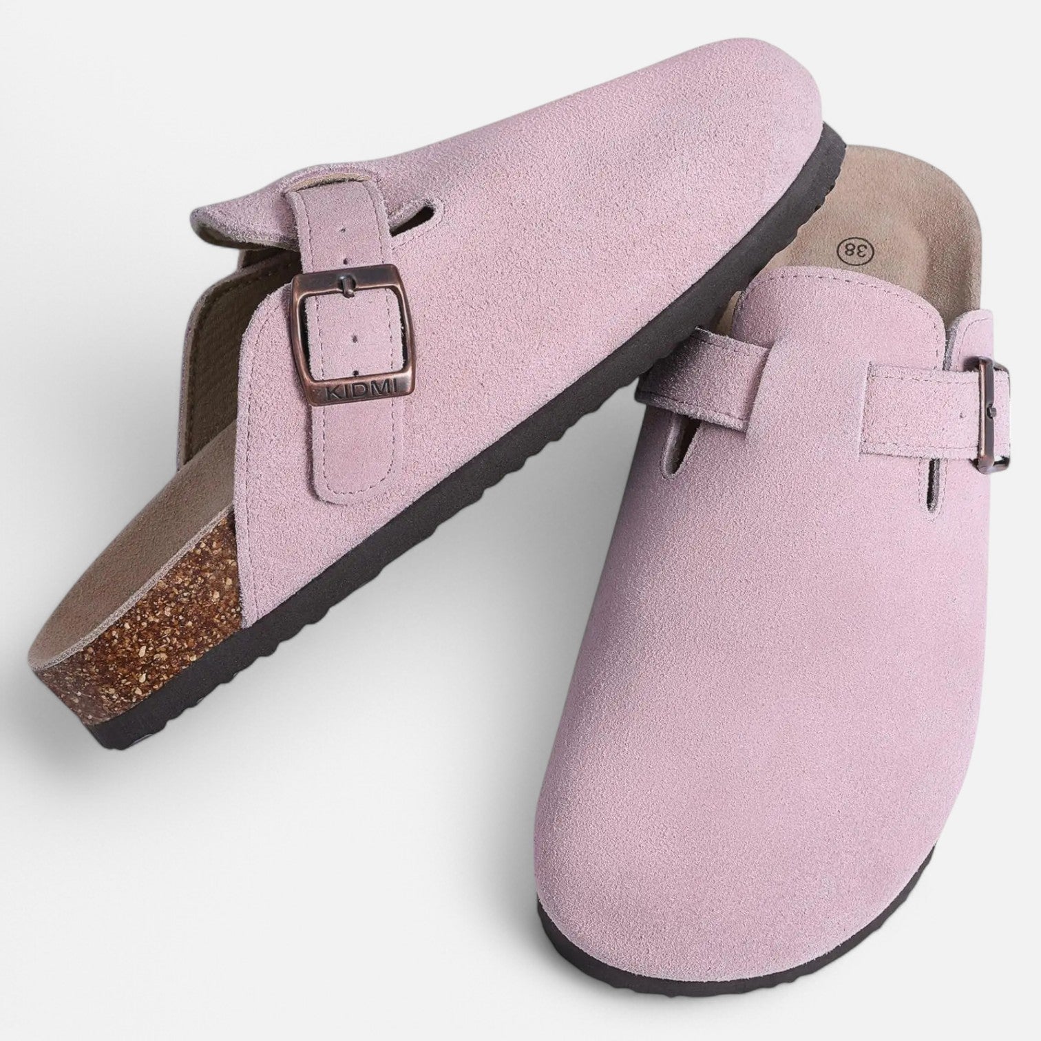 Chardon | Women’s Suede Clogs – Natural, Supportive, Effortless